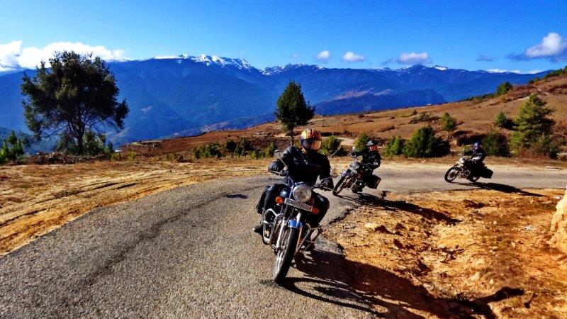 Motorcycle tour, Bhutan