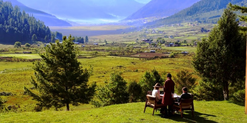 Gangtey valley, Bhutan